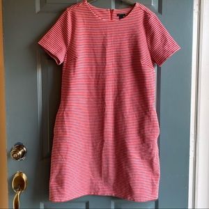 Ann Taylor Striped Dress with Pockets